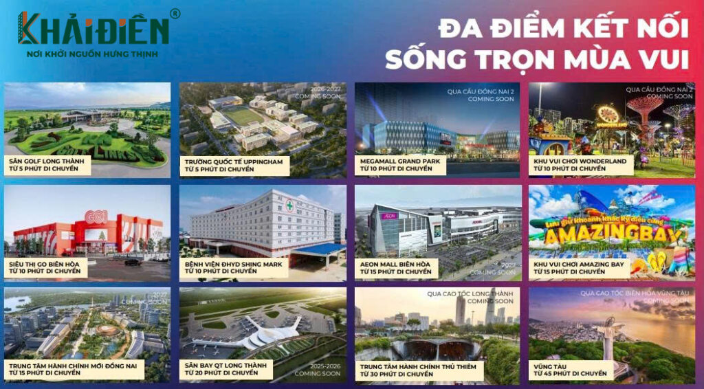 Izumi City là tâm điểm kết nối các tiện ích của khu vực