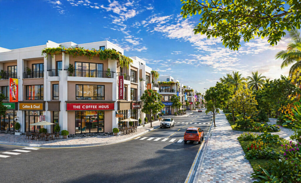 Nhà phố thương mại Vinhomes Hóc Môn