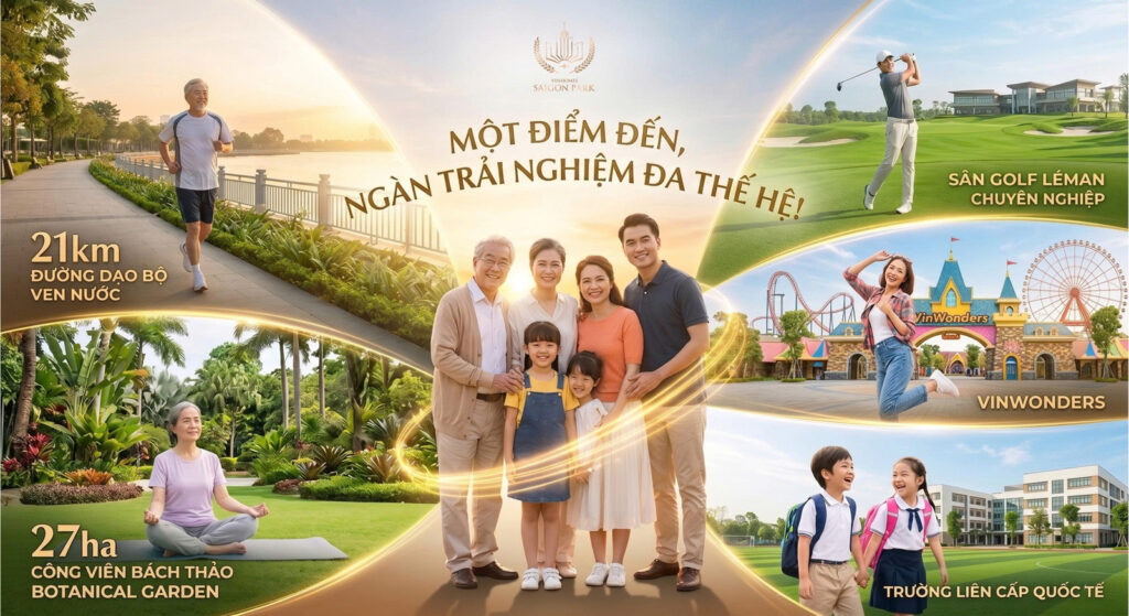 Tiện ích Vinhomes Hóc Môn 1